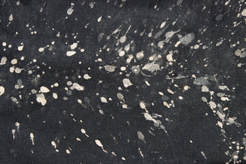 Scene is chaotic and messy