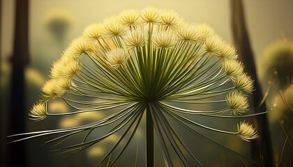 Obraz premium 3d rendering of cyperus rotundus