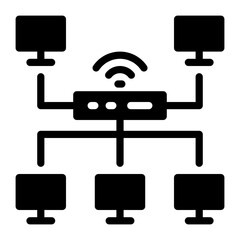 Technology Icon Glyph