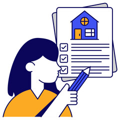 Editable design of contract paper