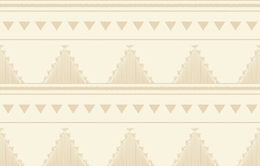 Ethnic pattern seamless.Design for background ,curtain, carpet, wallpaper, clothing, wrapping, Batik, vector illustration.