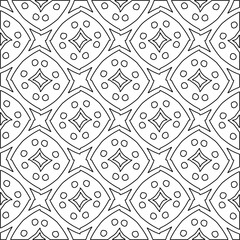 Fototapeta premium Repeat patterns.Abstract shapes from lines. Vector graphics for design, prints, decoration, cover, textile, digital wallpaper, web background, wrapping paper, clothing, fabric, packaging, cards.