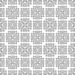 Repeat patterns.Abstract shapes from lines. Vector graphics for design, prints, decoration, cover, textile, digital wallpaper, web background, wrapping paper, clothing, fabric, packaging, cards.