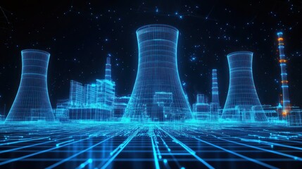 Digital Nuclear Power Plant: A Futuristic Vision of Energy Production