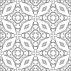 Repeat patterns.Abstract shapes from lines. Vector graphics for design, prints, decoration, cover, textile, digital wallpaper, web background, wrapping paper, clothing, fabric, packaging, cards.