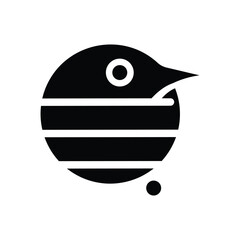 Bird Logo, Minimal Bird Logo, Modern Bird, Bird Icon