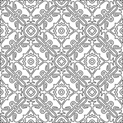 Repeat patterns.Abstract shapes from lines. Vector graphics for design, prints, decoration, cover, textile, digital wallpaper, web background, wrapping paper, clothing, fabric, packaging, cards.