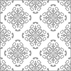 Repeat patterns.Abstract shapes from lines. Vector graphics for design, prints, decoration, cover, textile, digital wallpaper, web background, wrapping paper, clothing, fabric, packaging, cards.