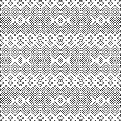 Fototapeta premium Repeat patterns.Abstract shapes from lines. Vector graphics for design, prints, decoration, cover, textile, digital wallpaper, web background, wrapping paper, clothing, fabric, packaging, cards.