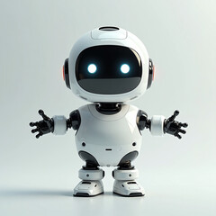 A charismatic robot with a modern design