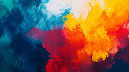 カラフルな絵の具のテクスチャ背景　Generated image
