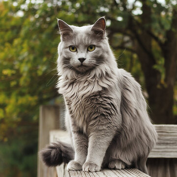 cat on the table-seating a cat-cute cat