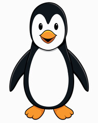 paint-in-illustration--style-design-a-penguin