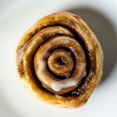 Fototapeta premium cinnamon rolls on plate
