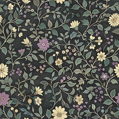 background from a floral ornament, Fashionable modern wallpaper or textile.