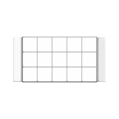 3d rendered classic chocolate bar mockup isolated on transparent background for design elements