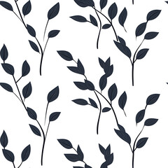 seamless pattern with branches