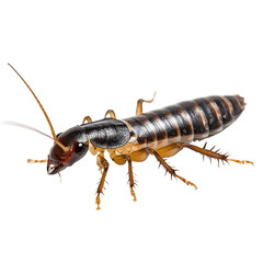 Fototapeta premium Earwig Isolated on Transparent Background, PNG