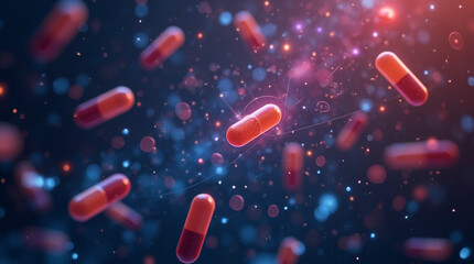 Advanced Digital Healthcare with Floating Capsules and Pills