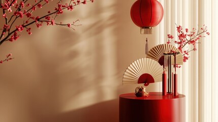 Chinese New Year Decor Display