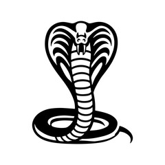 Fototapeta premium Cobra logo vector editable 