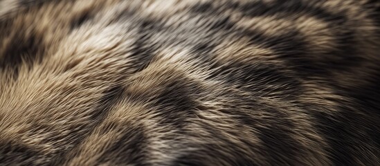 A close-up of the fur texture on an animal's coat, showcasing its softness and natural beauty.