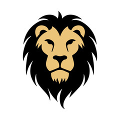 Fototapeta premium Lion Minimalism vector
