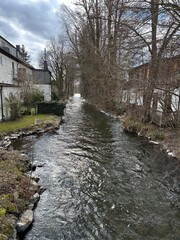 canal in the village