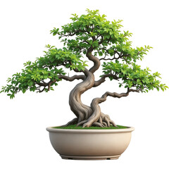 Lush Green Miniature Bonsai