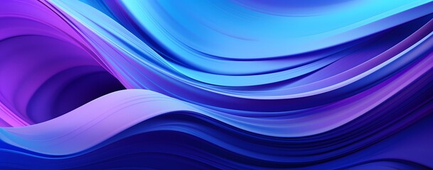 Bright blue and purple wave. Abstract background with blue and purple waves. stylized blue and purple background with wavy and curved lines