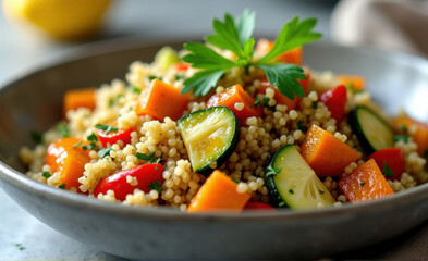 rice with vegetables national salad month