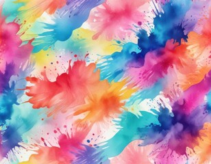 Bright and colorful vector watercolor abstract background design elements,  textures,  brush