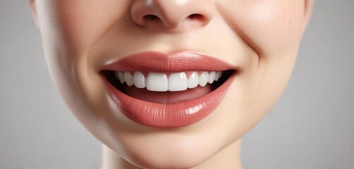 cartoon smiling mouth with closed lips isolated on white background ,  animation,  lips