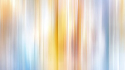 Abstract Background with Soft Pastel Vertical Stripes in Yellow Blue and White Hues