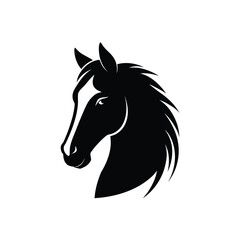 horse head silhouette