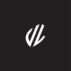 Initial logo design esport VL gaming and bold concept