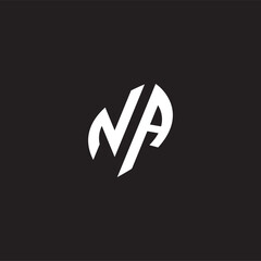 Initial logo design esport NA gaming and bold concept © Anantyo