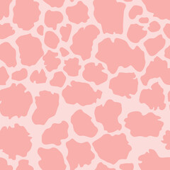 Abstract modern giraffe seamless pattern. Animals trendy background. Colorful decorative vector stock illustration for print, card, postcard, fabric, textile. Modern ornament of stylized skin.