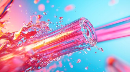 Erbium in Fiber Optic Networks, exploring erbium's role in enhancing signal amplification and enabling efficient long-distance communication in optical fibers.