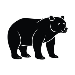 Fototapeta premium bear vector illustration