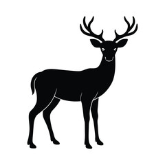 deer silhouette vector