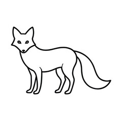 fox vector illustration