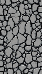 Stony ground background wallpaper, hand-drawn digital illustration. with white shades