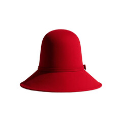 Fototapeta premium Woman luxury red hat artistic stylish HD photography young adult PNG file download
