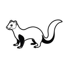 Marten Vector Animal Design
