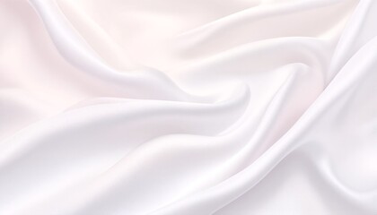 Obraz premium the image depicts soft flowing white silk fabric.
