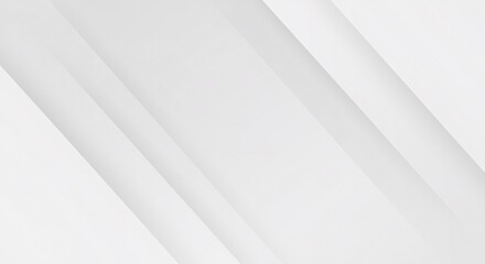 Obraz premium a minimalist, abstract image featuring diagonal lines in shades of white and light gray