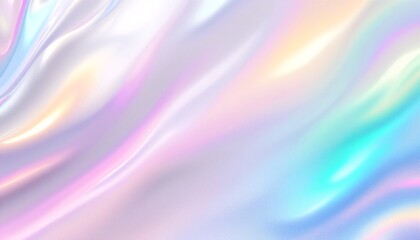 Abstract pastel rainbow holographic background.
