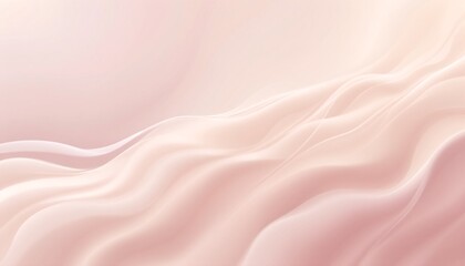 soft pink abstract background with flowing fabric.