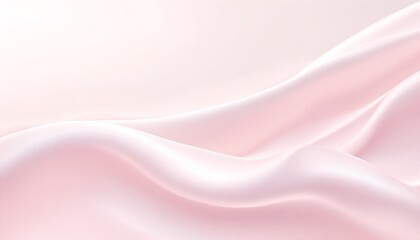 Obraz premium Soft pink waves.